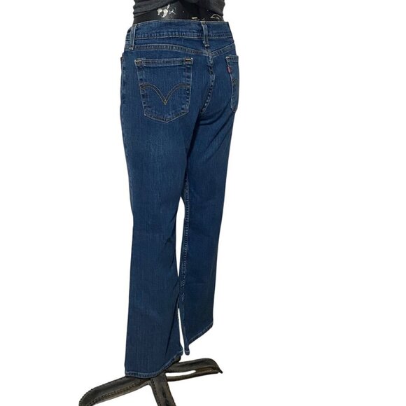 Levi’s Boot Cut Denim Jeans in Medium Blue Womens Size 11M - Picture 5 of 7